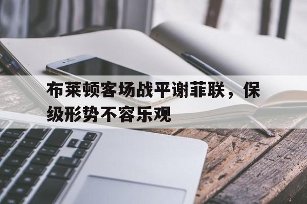 布莱顿客场战平谢菲联，保级形势不容乐观